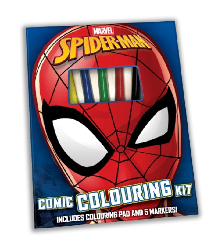 Spider-Man: Colouring Kit (Marvel)