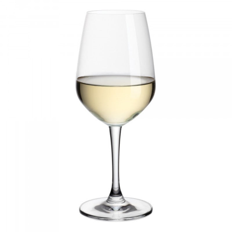 Elegant Wiltshire Set 2 Nova Wine glasses, crafted from durable soda lime glass, perfect for casual and formal gatherings.