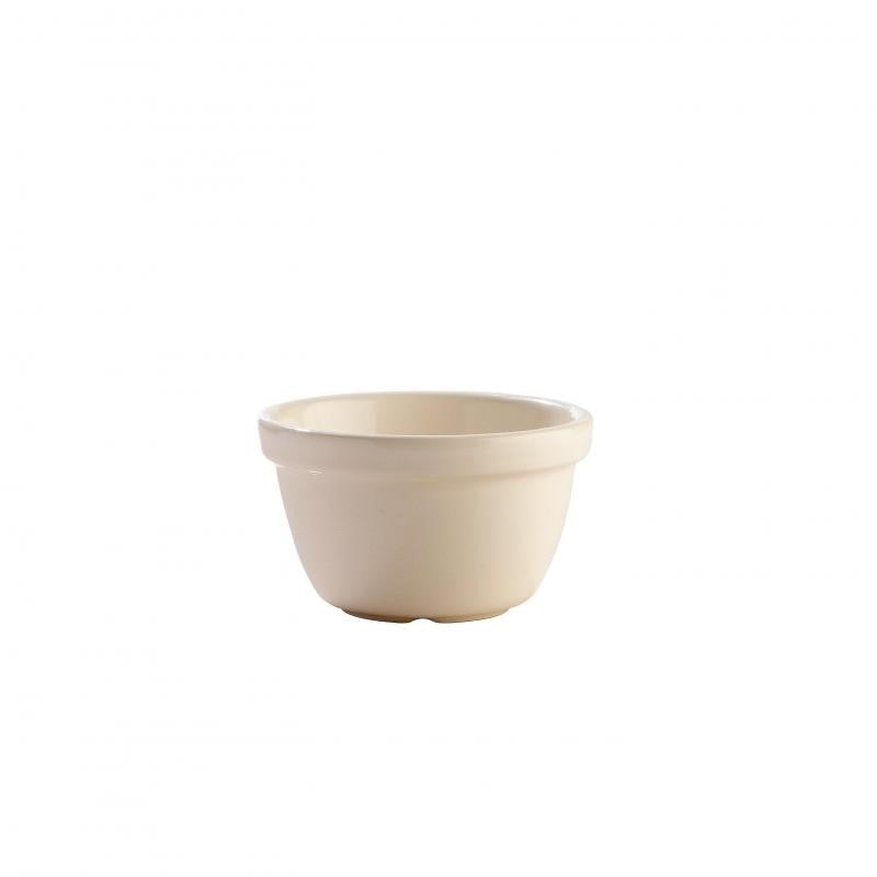 Mason Cash White S54 Pudding Basin, 11.5cm, ceramic, chip-resistant, ensures perfect steaming and versatile cooking.