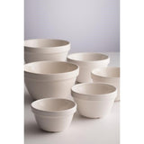 Mason Cash 22cm white ceramic pudding basin with a vented base for perfect steaming and a classic design.