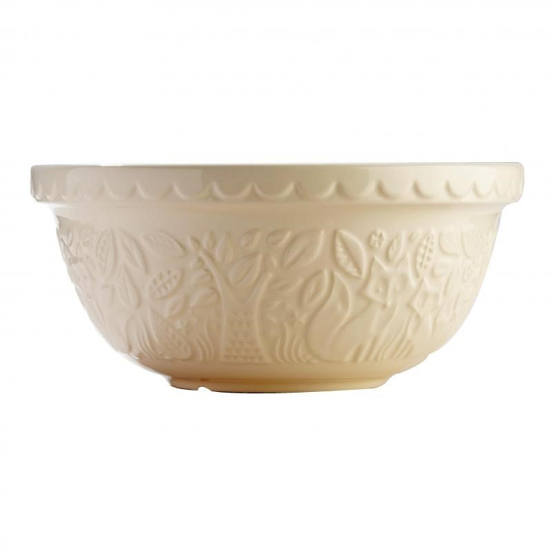 Mason Cash S12 In The Forest Mixing Bowl Fox 29cm | Cream