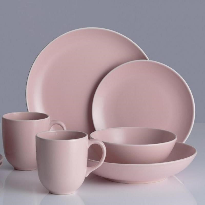 Mason Cash Set Of 4 Mugs 400ml | Pink