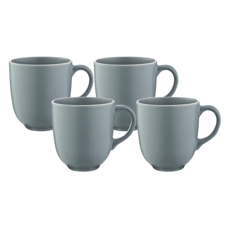 Mason Cash Set Of 4 Mugs 400ml | Grey