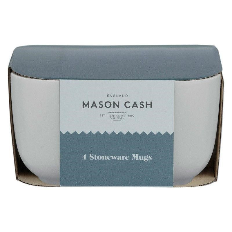 Mason Cash Set Of 4 Mugs 400ml | Cream