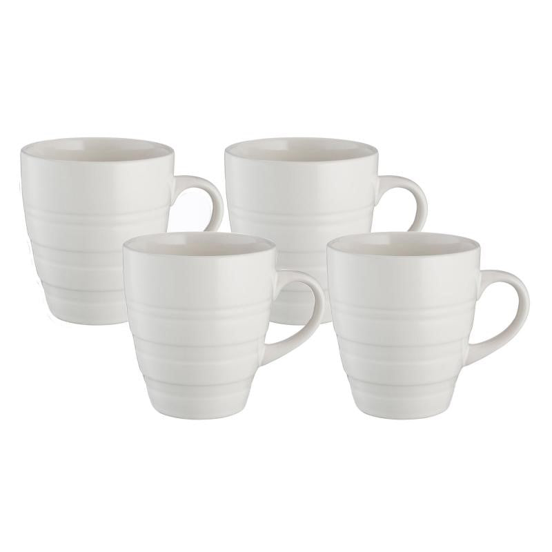 Mason Cash Original Cane Mugs 350ml Set Of 4 | Cream