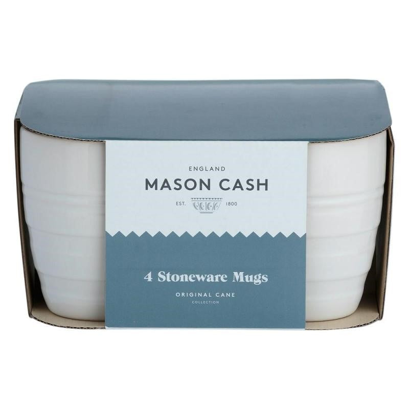 Mason Cash Original Cane Mugs 350ml Set Of 4 | Cream