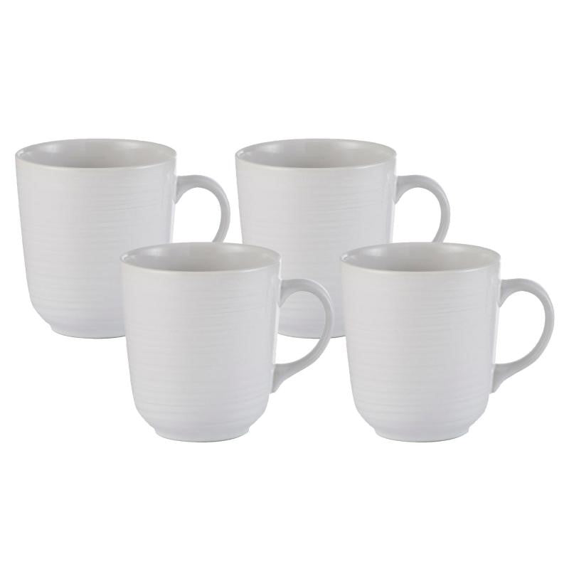 Mason Cash William Mason White Set Of 4 Mugs