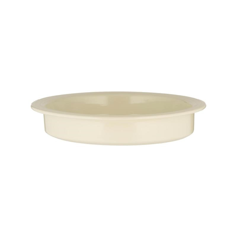 Mason Cash Heritage Pie Dish, 1.4L capacity, 28cm diameter, elegant stoneware for sweet and savory pies, microwave and dishwasher safe.