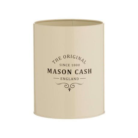 Mason Cash 2.3L Heritage Utensil Pot in coated steel, blends style with functionality for organized kitchen utensils.