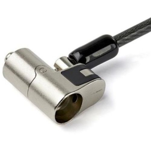 StarTech.com Universal Cable Lock - Portable - Vinyl Coated Steel, Zinc Alloy