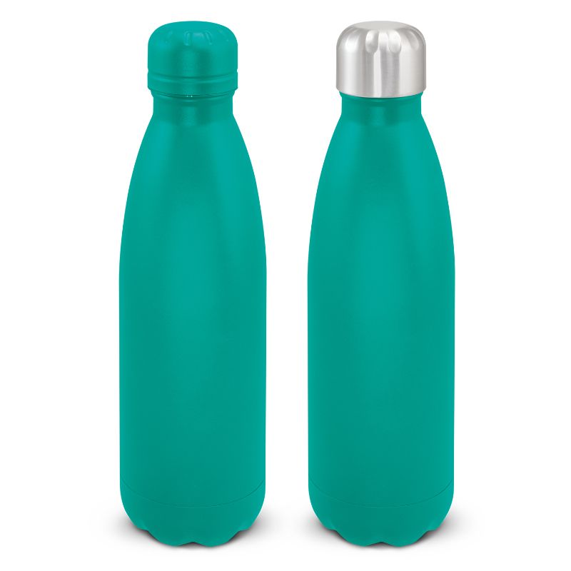 Teal 500ml vacuum insulated bottle, stylish and functional, keeps beverages cold for 24 hours and hot for 12 hours.