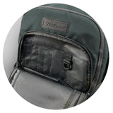 Charcoal Titleist Players Backpack featuring durable polyester, ample storage, and adjustable straps for golfers and travelers.