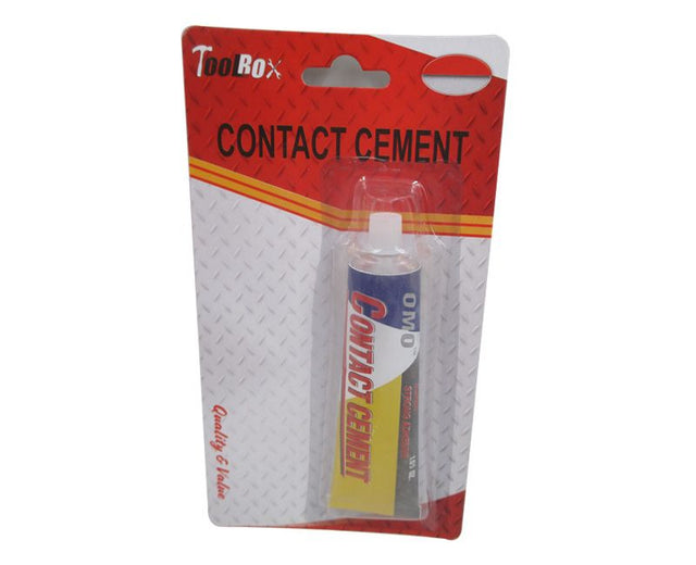 Set of 12 tubes of premium 40ml contact cement, ideal for crafting and repairs with strong, quick-drying adhesive.