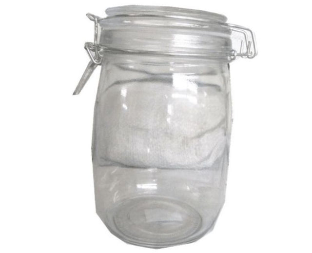 Elegant set of 6 glass jugs, 950ml each, perfect for serving beverages at gatherings or everyday use.