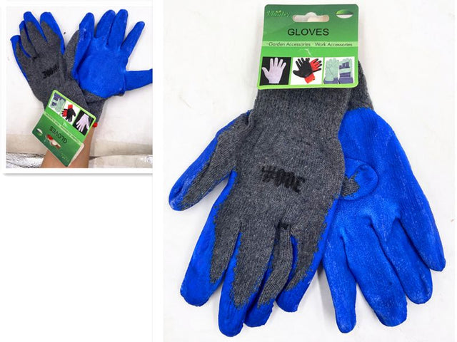 Durable 10" garden gloves (12 pairs) offering comfort, grip, and protection from thorns, dirt, ideal for all gardening tasks.