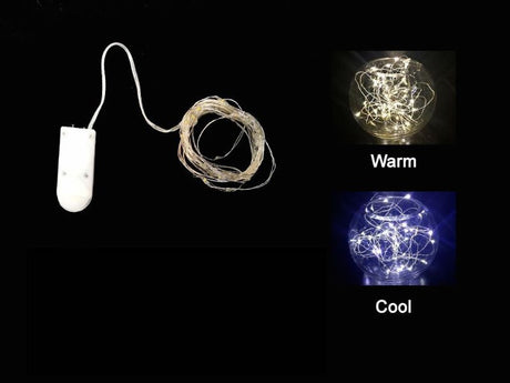 Enchanting 3m cool silver LED string lights for indoor and outdoor decor, perfect for creating a warm, inviting atmosphere.