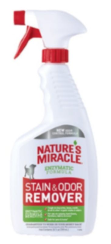 Stain And Odur Remover For Dogs - Natures Miracle Unscented (946ml)