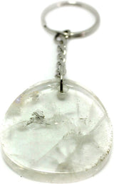 Zodiac Keyring - Clear Quartz Scorpio (Set of 6)