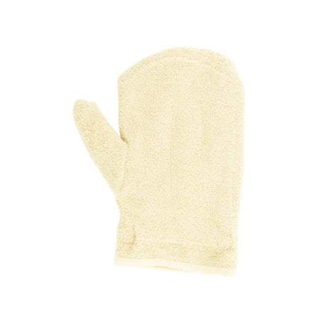 Oven gloves with no cuffs, heat-resistant up to 220°C, reinforced palm and thumb, ideal for safe cooking and baking.