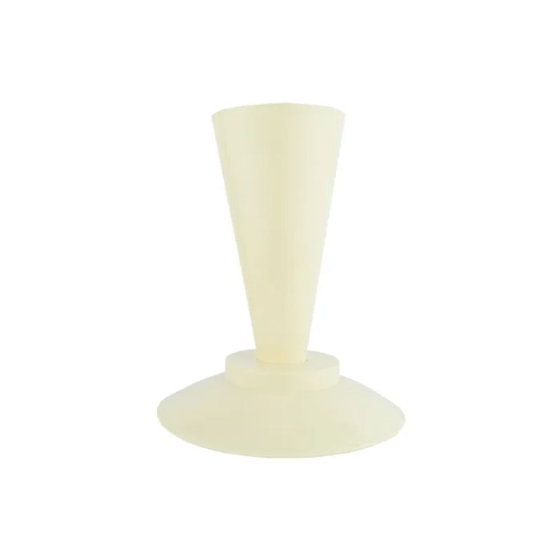 Pastry Bag Support Stand in ivory, 23cm tall, stabilizes piping bags for precise cake decorating, ideal for bakers.