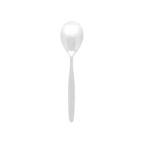 Set of 12 Atlantis Fruit Spoons crafted from 18/0 stainless steel, 137mm, elegant design for enjoying fruits.