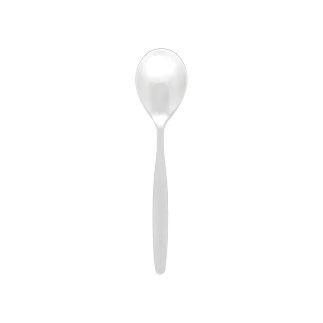 Set of 12 Atlantis Fruit Spoons crafted from 18/0 stainless steel, 137mm, elegant design for enjoying fruits.