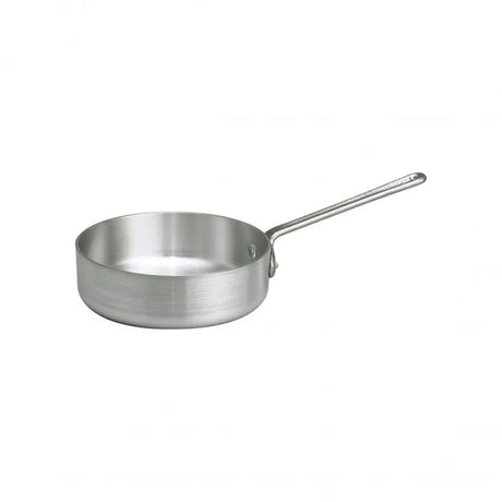 Premium 2.8L Aluminium Saute Pan with 250mm diameter, featuring even heat distribution and a secure cast handle for versatile cooking.