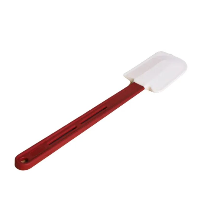 High Heat Silicone Spatula, 36cm long, designed for non-stick cookware, heat resistant up to 316°C, dishwasher safe.