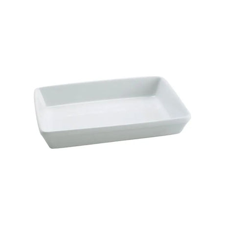 Baker Rect 325x235mm: Durable Vitroceram baking dish, perfect for casseroles and lasagnas, microwave and dishwasher safe.