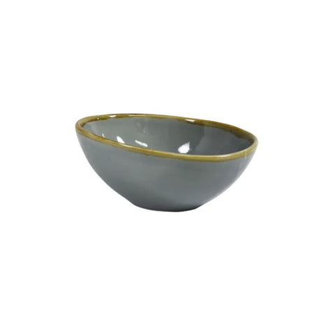 Coast Storm Grey Triangular Bowl, 210mm, elegant bowl ideal for serving salads, appetizers, or desserts with modern design.