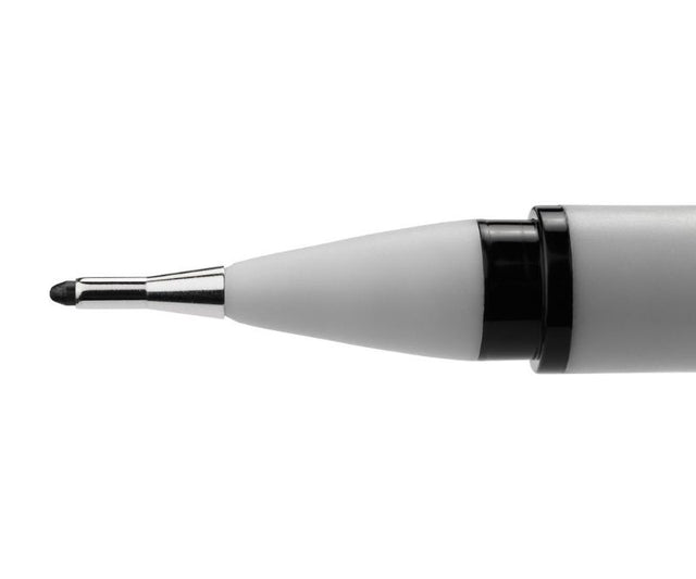 WINSOR & NEWTON Black Fineliner Pen - LS 0.8, featuring a tapered nib and ergonomic barrel for precision sketching.