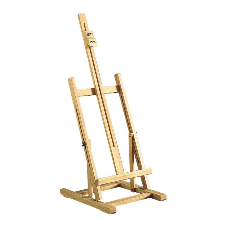 WINSOR & NEWTON EDEN TABLE EASEL made of beechwood; tilting support for small artworks; compact and stylish for home studios.