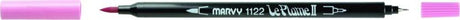 Bubblegum Pink dual tip water-based marker pen, perfect for artists and crafters, with brush and fine tip for versatile use.