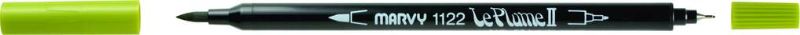 Dual tip water-based marker pen in Jungle Green, perfect for coloring, detailing, and blending without damaging photos or crafts.