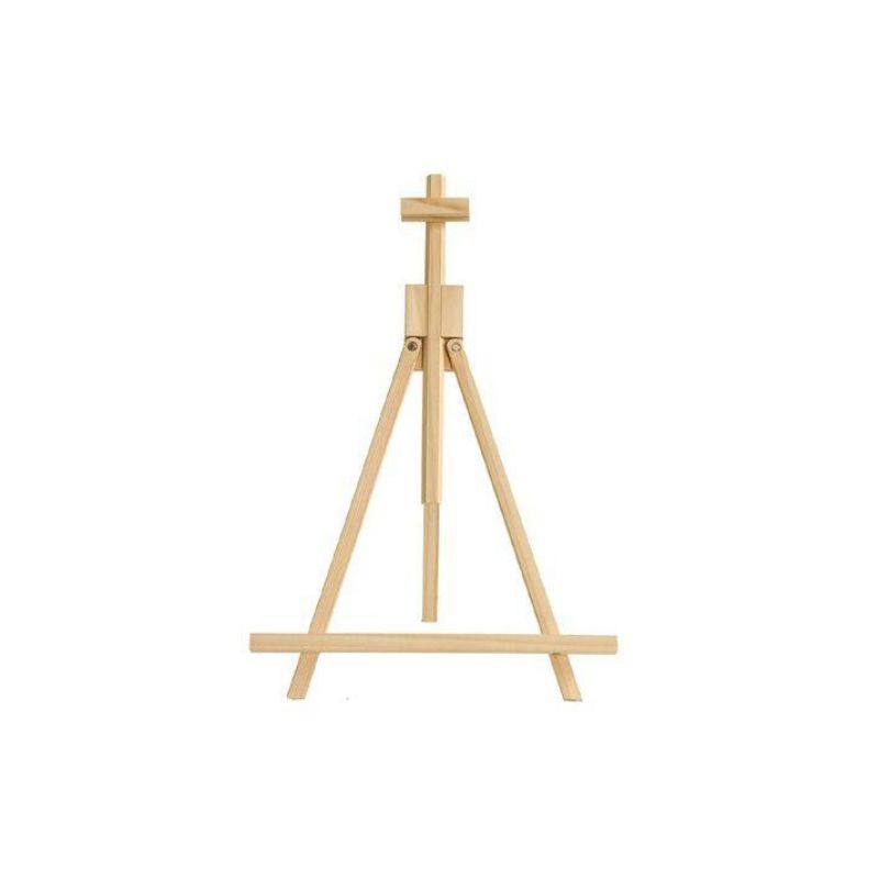 Portable JASART Academy Table Top Display Easel, ideal for showcasing artwork, features adjustable settings and folds for storage.