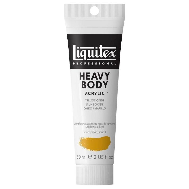 LIQUITEX PROFESSIONAL HEAVY BODIED ACRYLIC 138ML - YELLOW OXIDE S1 416