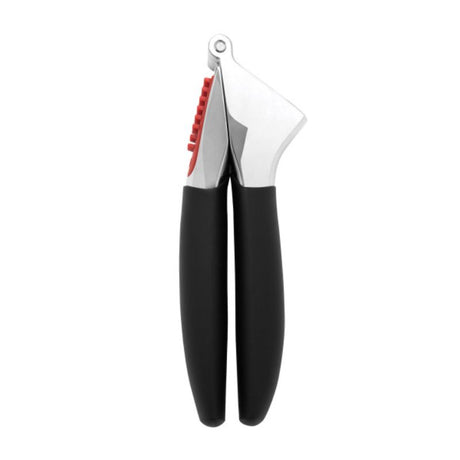 OXO Good Grips Garlic Press designed for easy, mess-free crushing of multiple garlic cloves with comfortable non-slip handles.