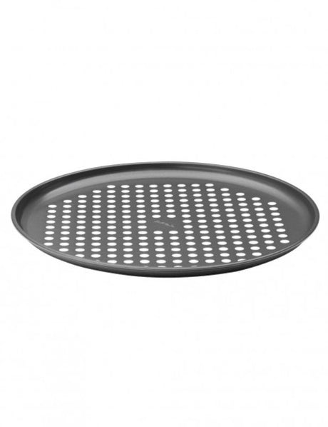 Pyrex Platinum Pizza/Chip Crisper, 36cm round, with non-stick coating for crispy pizza and chips, easy release and clean-up.