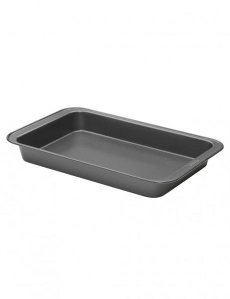 Pyrex Platinum™ Biscuit Brownie Pan with non-stick coating for easy release and even baking of brownies and treats.