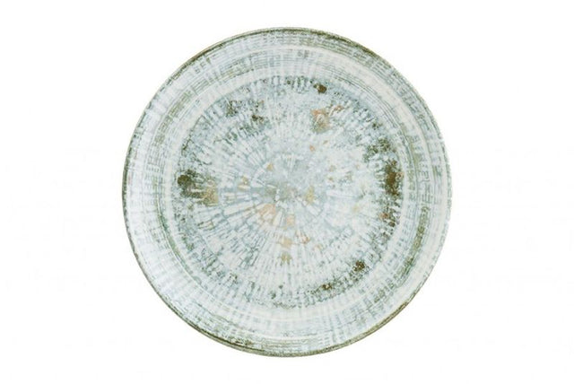 Set of 12 Bonna Odette 210mm coupe plates, featuring rustic design, chip resistance, and versatility for any dining occasion.