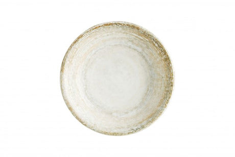 Elegant 90 mm round dishes in earthy tones, set of 24, chip-resistant, stackable, and dishwasher safe for stylish dining.