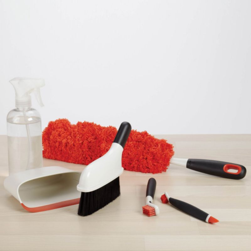 OXO Goodgrips Microfiber Dust Refill, eco-friendly dust trapper with a large, easily washed head for efficient cleaning.