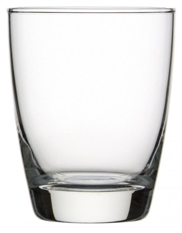 Elegant set of 6 Ocean Tiara DOF tumblers for serving drinks, crafted from premium glass with exceptional clarity.