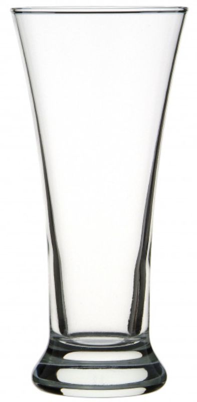 Set of 6 Ocean Pilsner glasses, 315ml each, showcasing clarity and elegance for enjoying lighter beers in style.