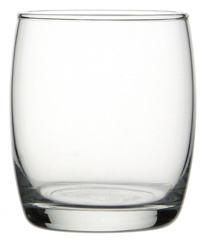 Set of 6 Ocean Basic DOF glasses, 320ml, versatile tumblers perfect for cocktails, whiskey, and daily use, crafted in Thailand.