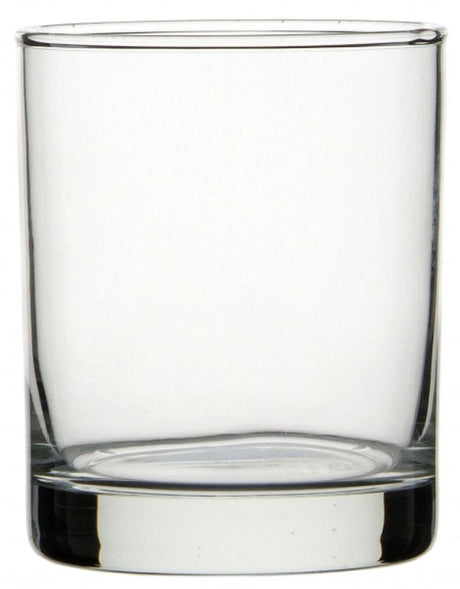 Set of 6 Ocean Winston DOF tumblers, clear glass for stylishly serving drinks, crafted in Thailand, 285ml capacity.