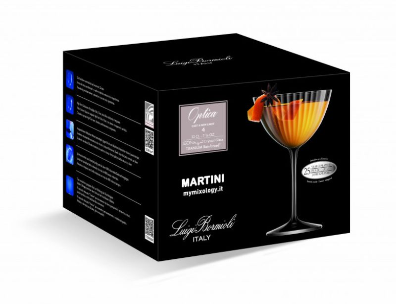 Luigi Bormioli - Optica Martini 220ml - Set 4