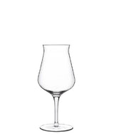 Set of 6 Luigi Bormioli Birrateque 420ml glasses designed for enhancing craft beer tasting experiences.