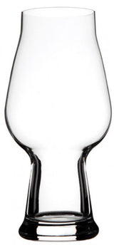 Set of 2 Luigi Bormioli Birrateque IPA glasses, crafted from lead-free crystal for enhanced beer tasting experience.