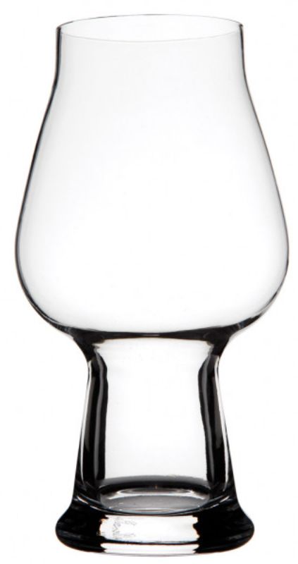 Elegant Luigi Bormioli Birrateque Stout glasses, 600ml set of 2, enhancing craft beer tasting with precision and style.